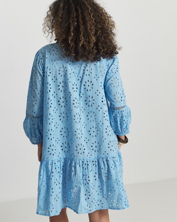 Anise Ladder Detail Mini Beach Dress