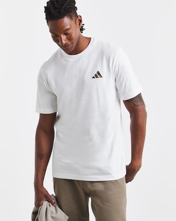 adidas Camo Print Logo T-Shirt