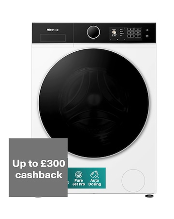 Hisense KitchenFit 5i Series WF5I1245BWR 12kg Washing Machine - White