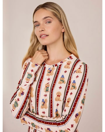 Chelsea Peers Button Down Ribbed Cardigan Pyjama Set