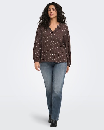 ONLY SPOTTED PRINT SHIRT