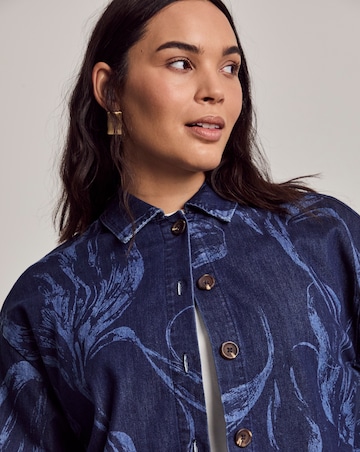 Julipa Printed Denim Jacket