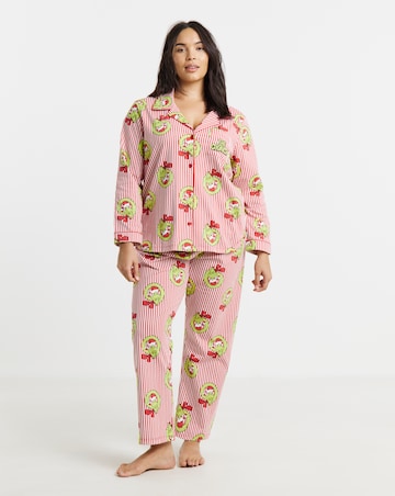 The Grinch License Striped Pyjama Set