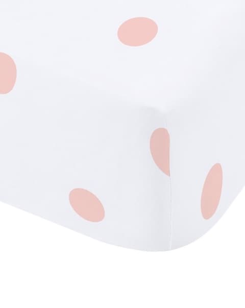 Catherine Lansfield Brushed Polka Dot Fitted Sheet