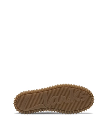 Clarks Torhill Lo Suede Shoe - Light Brown