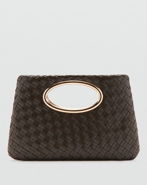 Mango Braided Handbag