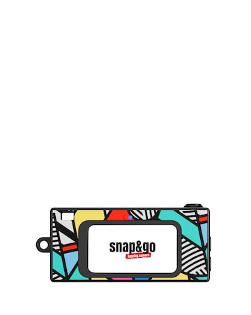 Praktica Snap& Go Mini Camera inc 8GB Micro SD Card & Phone Adapter Splash