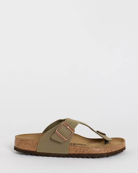 Birkenstock Classic Birkibuc Ramses Sandals - Stone