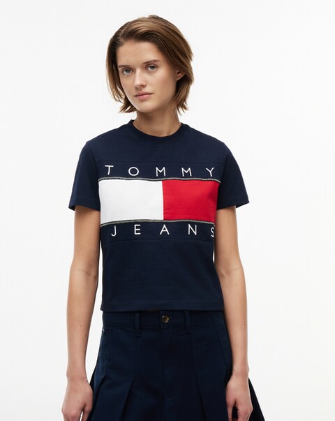 Tommy Jeans Flag Tee