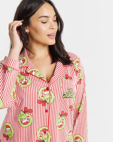 The Grinch License Striped Pyjama Set