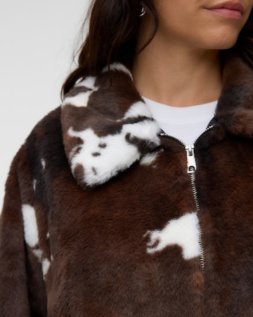 Vero Moda Cow Print Short Jacket