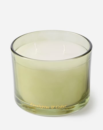 Winter Morning Eucalyptus & Cedar Boxed Glass Candle