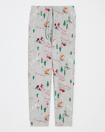 Sledging Animals Print Christmas Family Pyjamas - Kids
