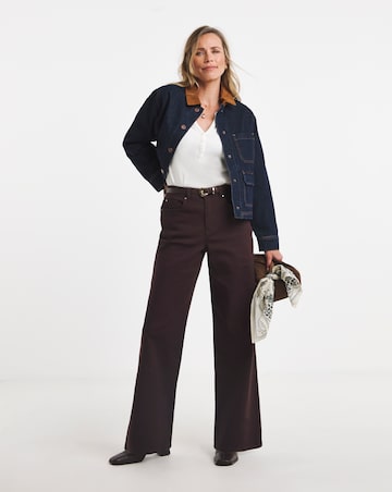 Plum Authentic Wide Leg Jeans