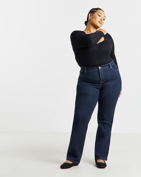 Indigo 24/7 Straight Leg Jeans