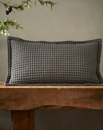 Pineapple Elephant Jaipur Waffle Cotton Cushion