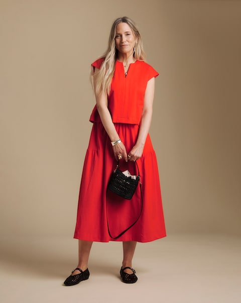 Julipa 2 in 1 Jersey Midi Dress