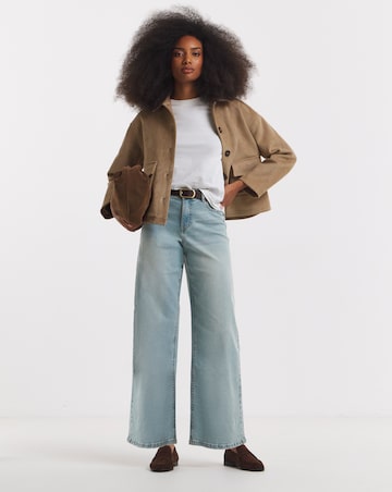 Light Wash 24/7 Stretch Wide Leg Jeans