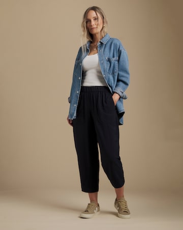 Julipa Petite Tapered Pull On Trousers