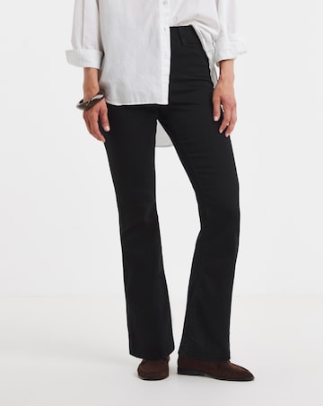 Black Stretch Bootcut Jeggings