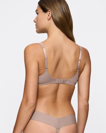 Triumph Body Make Up Illusion Padded Plunge Bra Praline