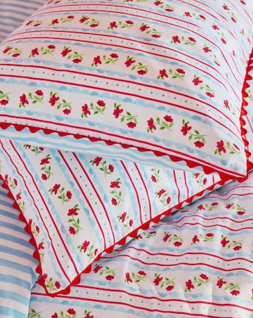 Cath Kidston Treasure Stripe Duvet Cover Set