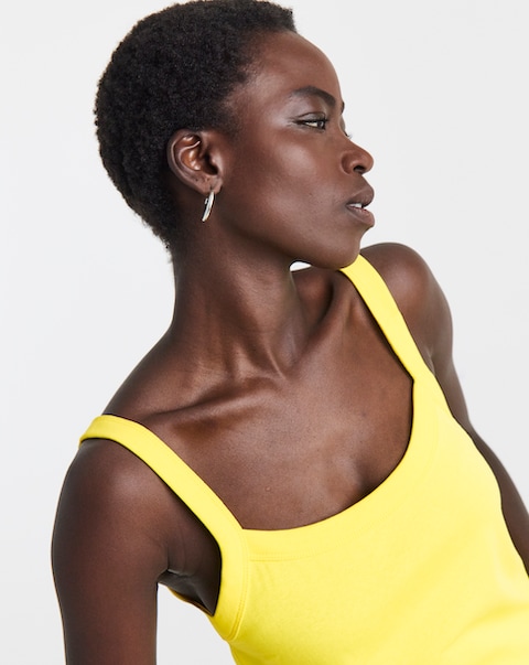 Thick Strap Cotton Cami