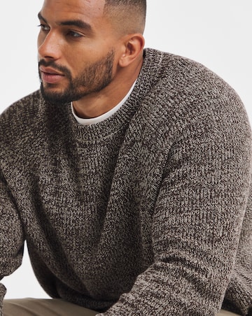 Cotton Twist Crew Neck Jumper