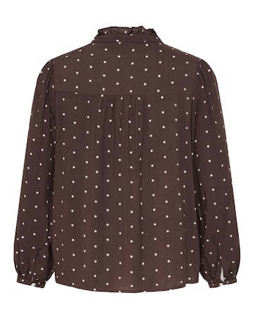ONLY SPOTTED PRINT SHIRT