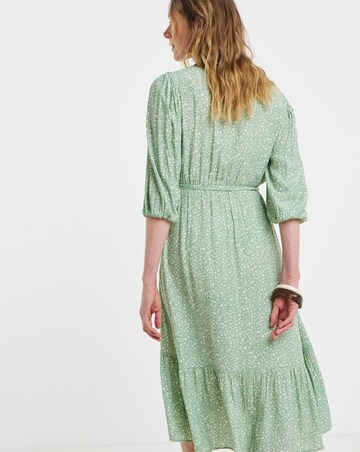 Anise Elodie V Neck Midi Dress