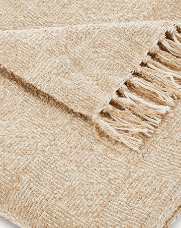 Woven Crosshatch Indoor/Outdoor Throw