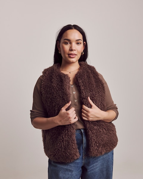 Julipa Faux Fur Gilet