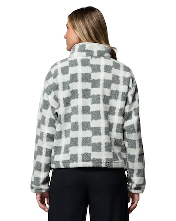 Columbia Helvetia II Printed Cropped Half Snap