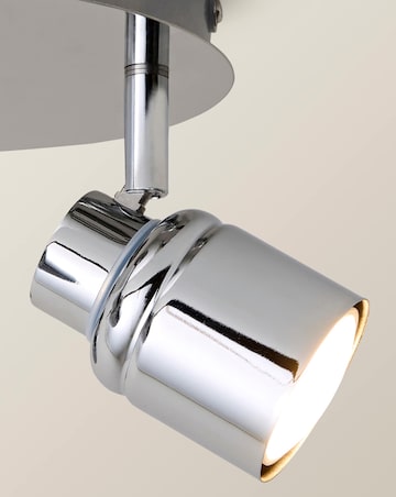 ValueLights Benton IP44 Chrome 3-Way Round Ceiling Spotlight