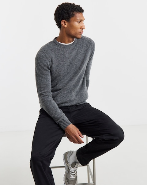 New In - Lambswool Crew Neck Jumper