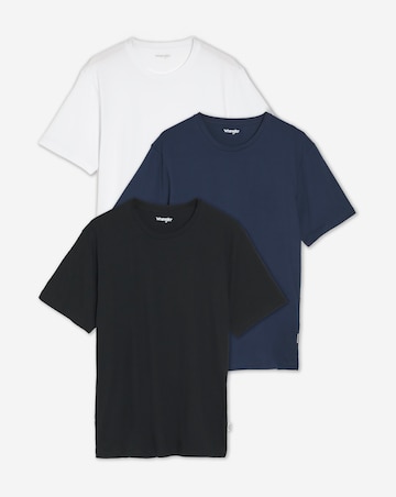 Wrangler 3 Pack T-Shirt - Multi