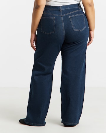 Indigo 24/7 Wide Leg Jeans