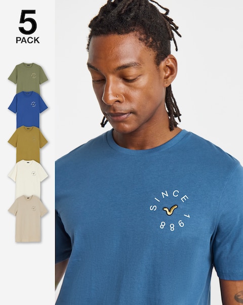 New In - Voi 5 Pack T-shirts Long