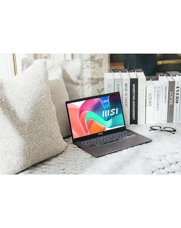 MSI Modern 15.6in Laptop - Intel Core 5 16GB 512GB - Black