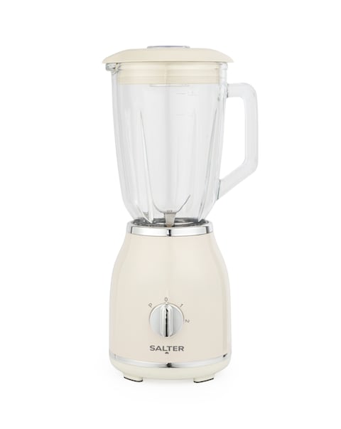 Salter Retro Glass Jug Blender - Cream