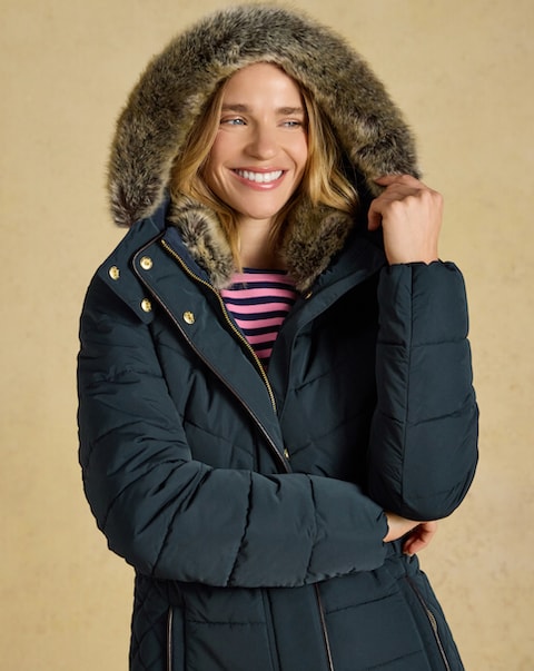 New In - Joules Aspen Coat