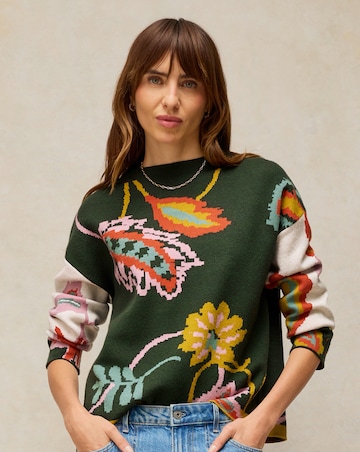 White Stuff Fabia Floral Jumper