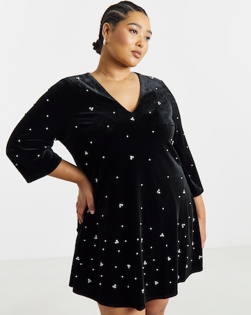 Joanna Hope Embellished Shift Dress