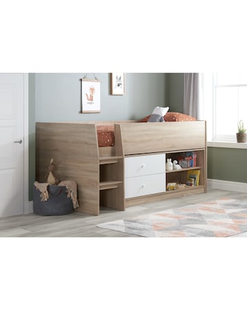 Birlea Kids Leyton Cabin Bed- Brown