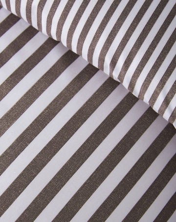 Catherine Lansfield Epping Textured Stripe Duvet Cover Set