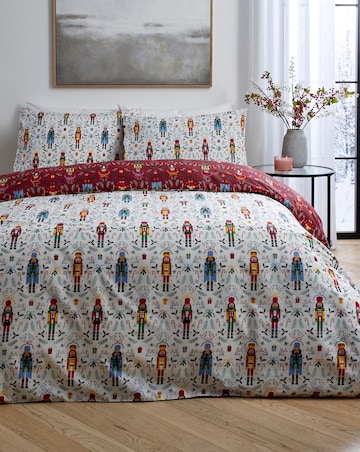 Nutcracker Cotton Blend Duvet Cover Set