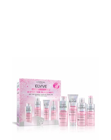 Loreal Paris Elvive 4 step For Glass Hair Treatment Set Worth 59GBP