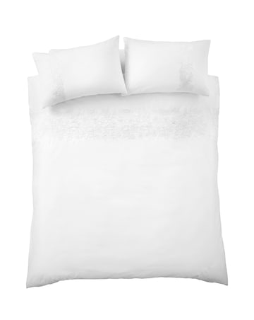 Bianca Embroidery Floral Duvet Cover Set