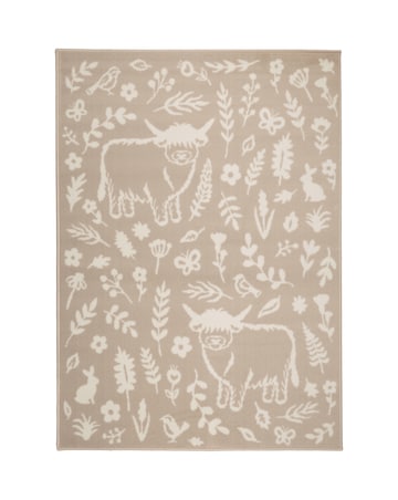 Meastro Highland Cow Rug