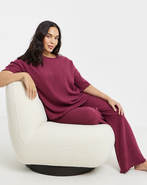 New In - Pretty Secrets Waffle Lounge Set